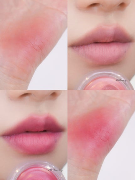 メルティングブラーリップポット/HOLIKA HOLIKA/口紅を使ったクチコミ(9枚目)