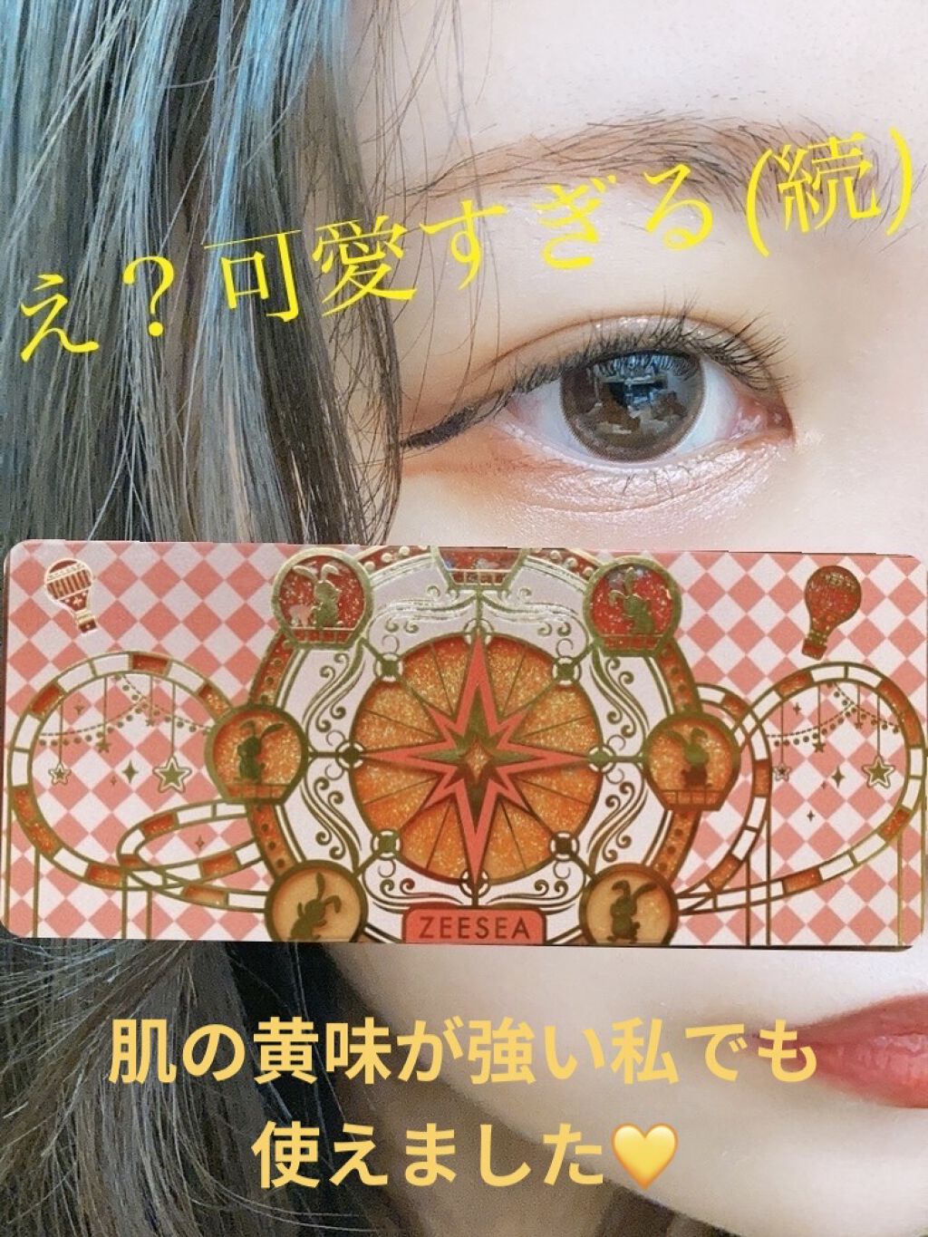 ZEESEA「ファンタジーパーク」12色アイシャドウパレット/ZEESEA/アイシャドウパレットを使ったクチコミ（1枚目）