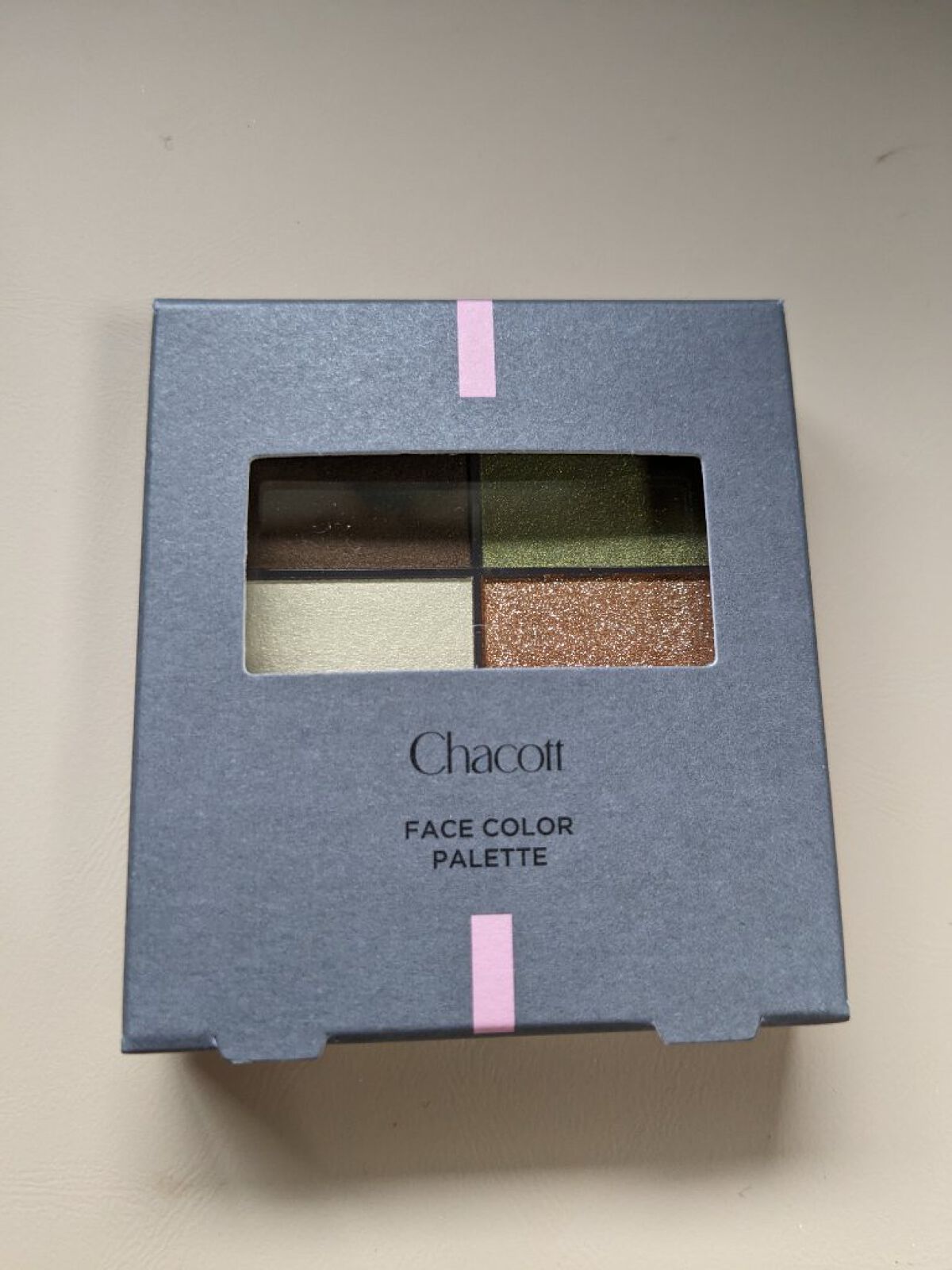 フェイスカラーパレット 507 グリーンブーケ/チャコット・コスメティクス/アイシャドウパレットを使ったクチコミ（3枚目）