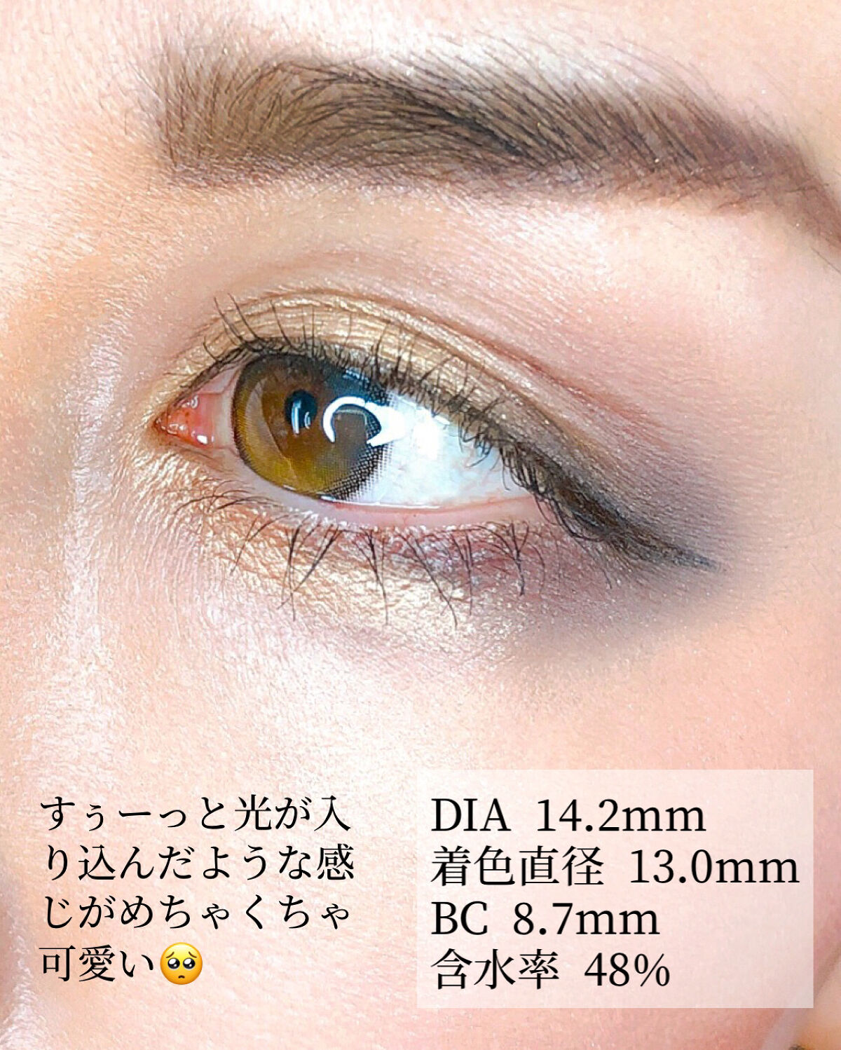 Secretive Kristen/Hapa kristin/カラーコンタクトレンズを使ったクチコミ（3枚目）