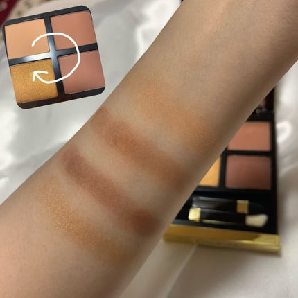 アイ カラー クォード/TOM FORD BEAUTY/アイシャドウパレットを使ったクチコミ(3枚目)