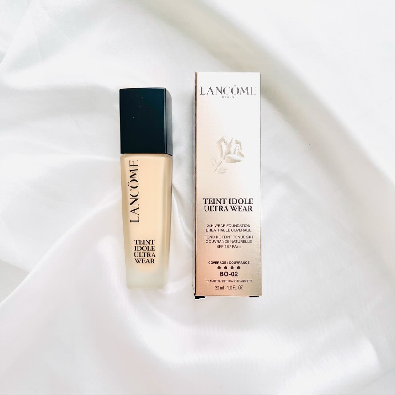 タンイドル ウルトラ ウェア リキッド N/LANCOME/リキッドファンデーションを使ったクチコミ（1枚目）