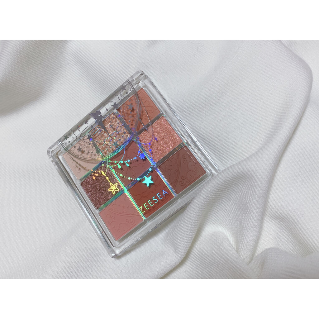 クォーツ 9色アイシャドウパレット(ドリームランドアイシャドウ)/ZEESEA/アイシャドウパレットを使ったクチコミ（3枚目）