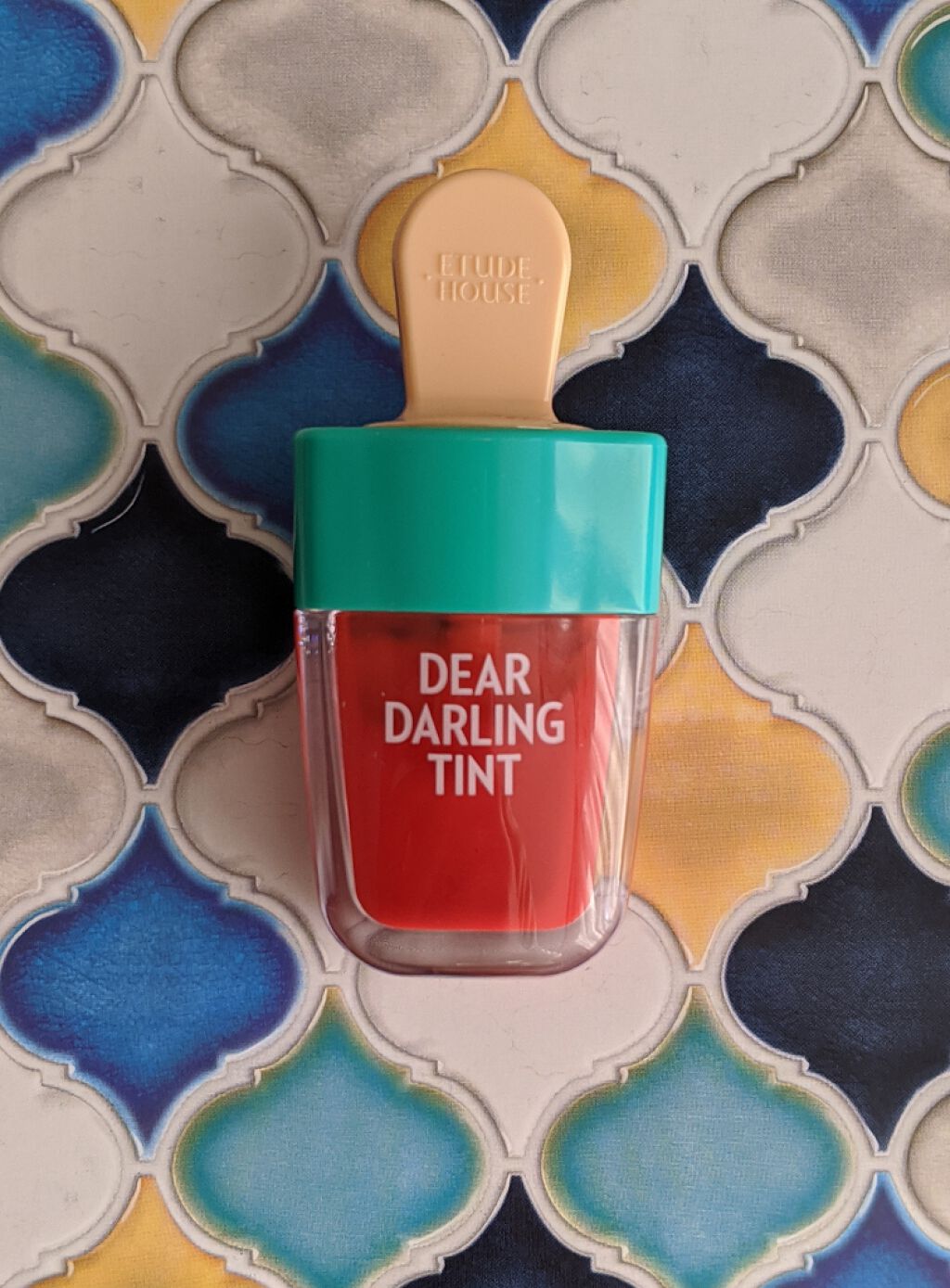 ディアダーリン ウォータージェルティント (アイスティント)/ETUDE/口紅を使ったクチコミ(1枚目)