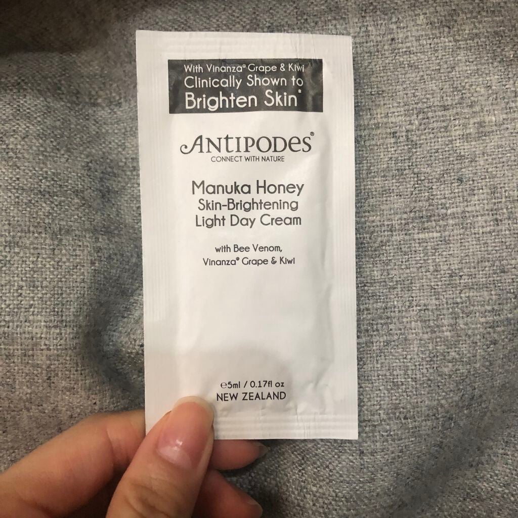マヌカハニー ライトディクリーム/Antipodes/フェイスクリームを使ったクチコミ(1枚目)