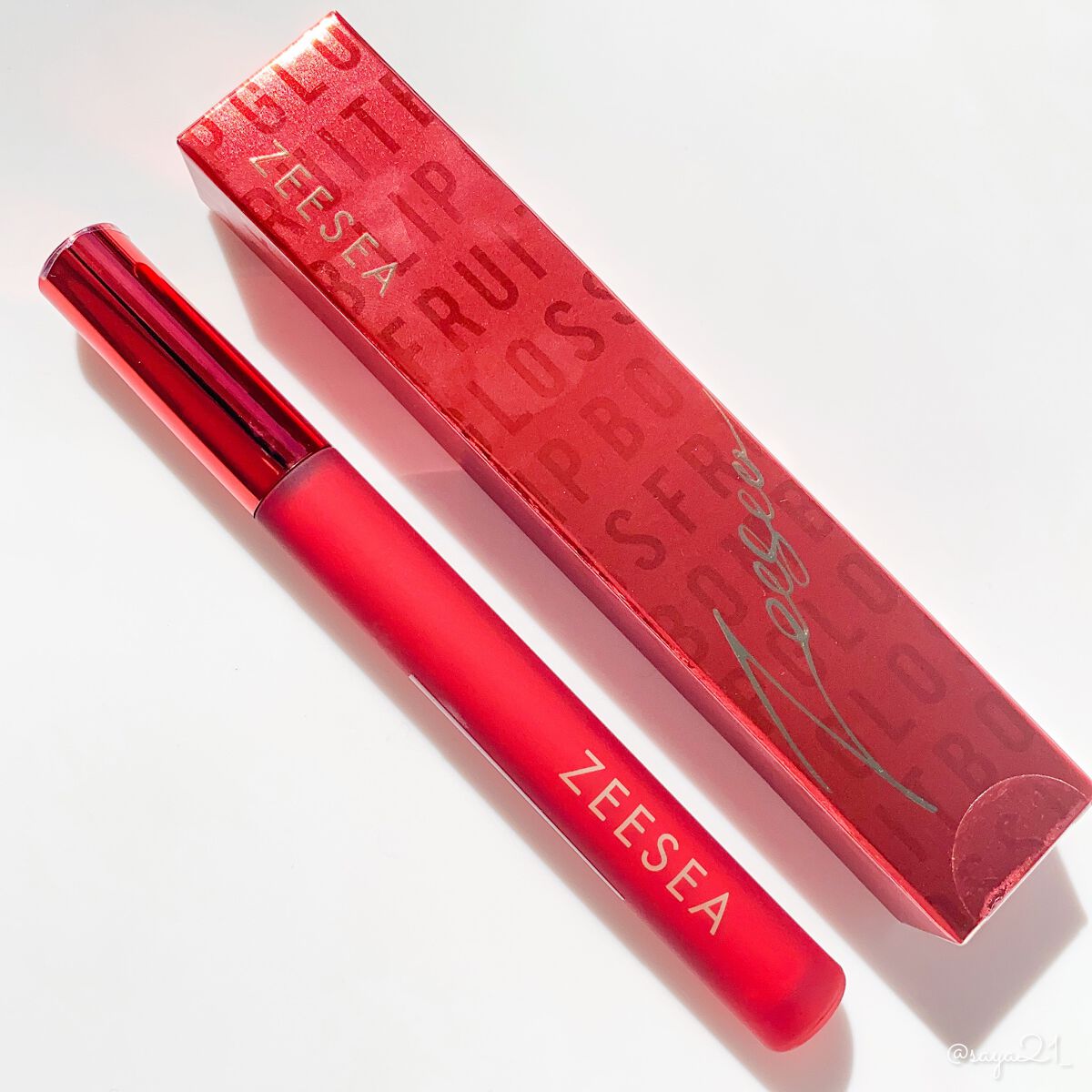 ZEESEA 「0」重力 軽いリキッド #ルージュ/ZEESEA/リップグロスを使ったクチコミ(1枚目)