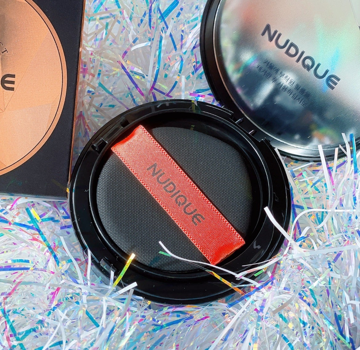 グロウクッションファンデーション/NUDIQUE/クッションファンデーションを使ったクチコミ(3枚目)