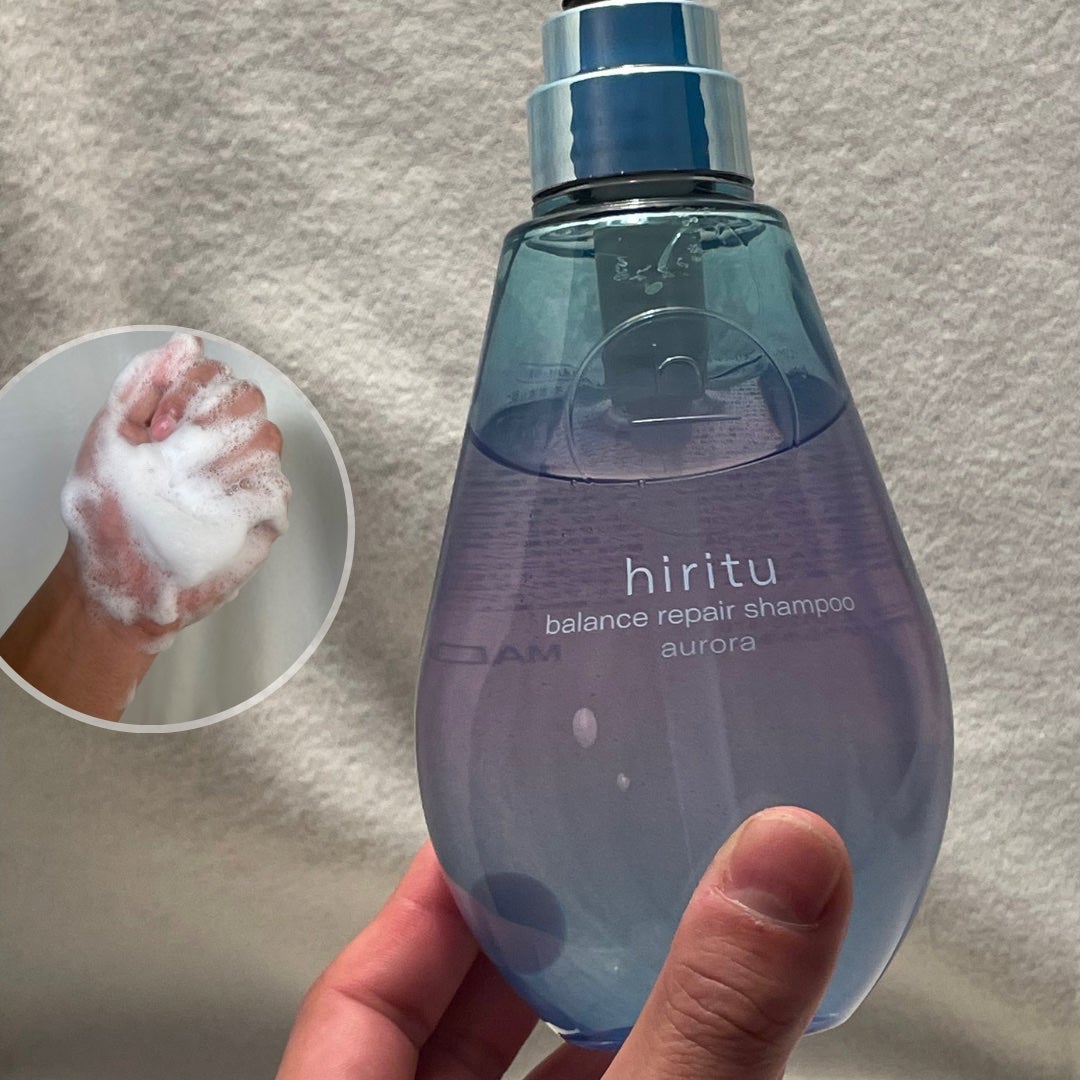 ヒリツ バランスリペアシャンプー/ヘアトリートメント オーロラ/hiritu/市販シャンプーを使ったクチコミ(2枚目)