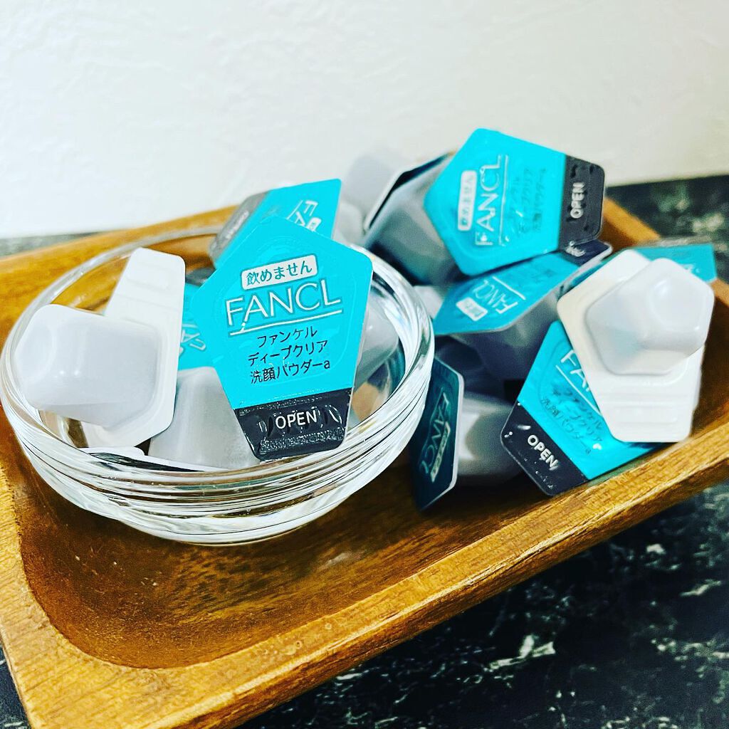 ディープクリア洗顔パウダー/ファンケル/洗顔パウダーを使ったクチコミ（1枚目）