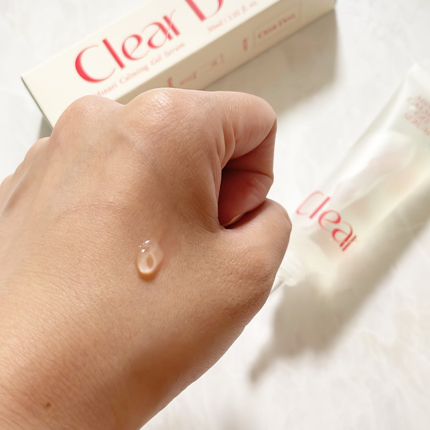 セリディープクール スージングクリーム/ClearDea./フェイスクリームを使ったクチコミ(4枚目)