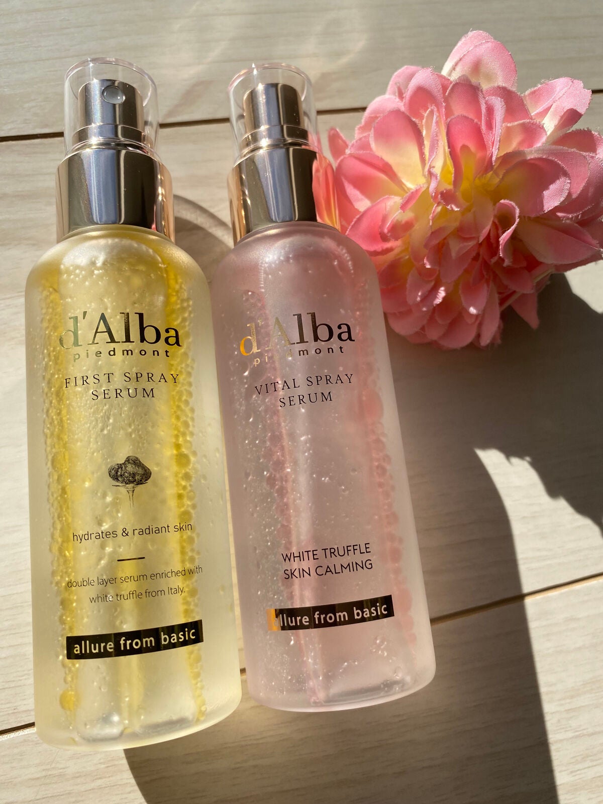 ダルバ ホワイトトリュフファーストスプレーセラム/ダルバ/ミスト状化粧水を使ったクチコミ(5枚目)