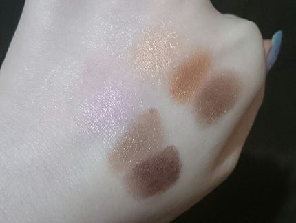 グラデーション アイ カラー(チップ付)/ちふれ/アイシャドウパレットを使ったクチコミ(3枚目)