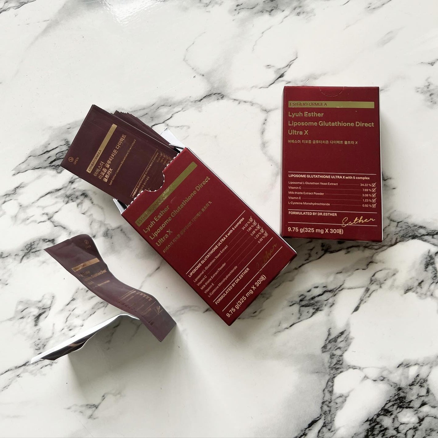 ヨエスターGLTダイレクトウルトラX/ESTHER FORMULA/美容サプリメントを使ったクチコミ(4枚目)