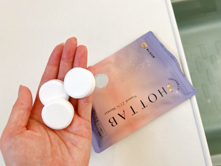 HOT TAB NATURAL ZEN SHOWER/HOT TAB/炭酸系入浴剤を使ったクチコミ(7枚目)