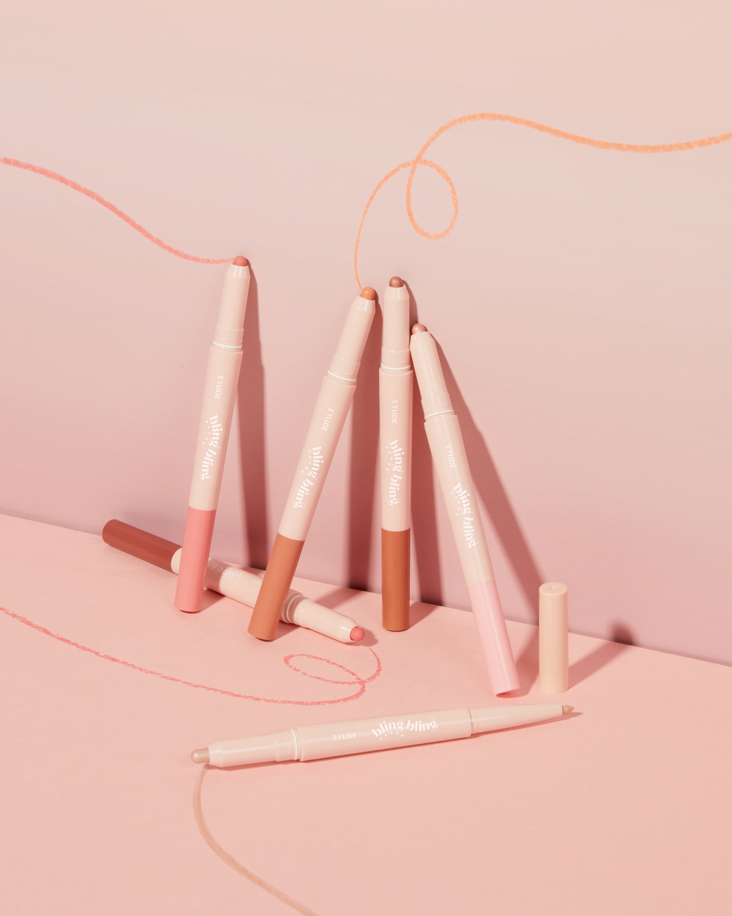 キラキラアイシャドウN/ETUDE/スティックアイシャドウを使ったクチコミ(2枚目)