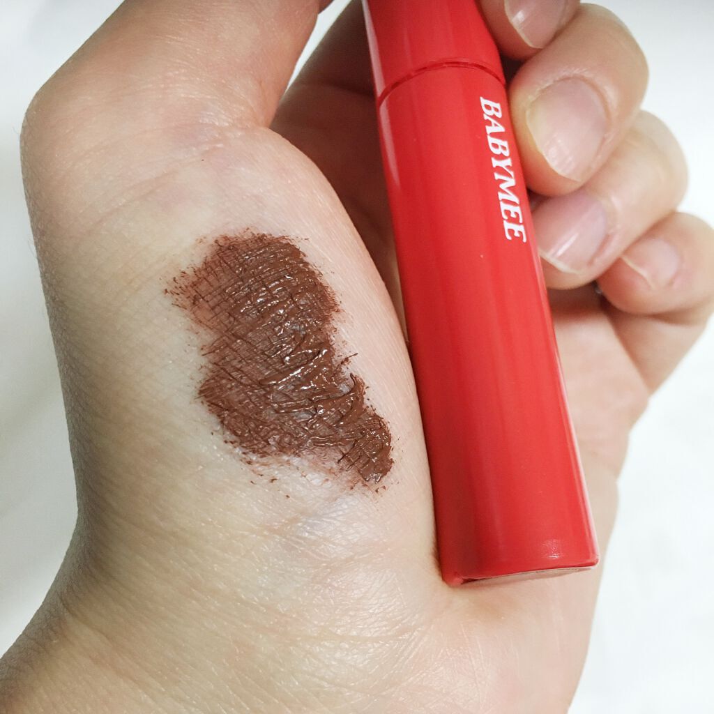 ニュアンスカラーマスカラ/BABYMEE/マスカラを使ったクチコミ(7枚目)