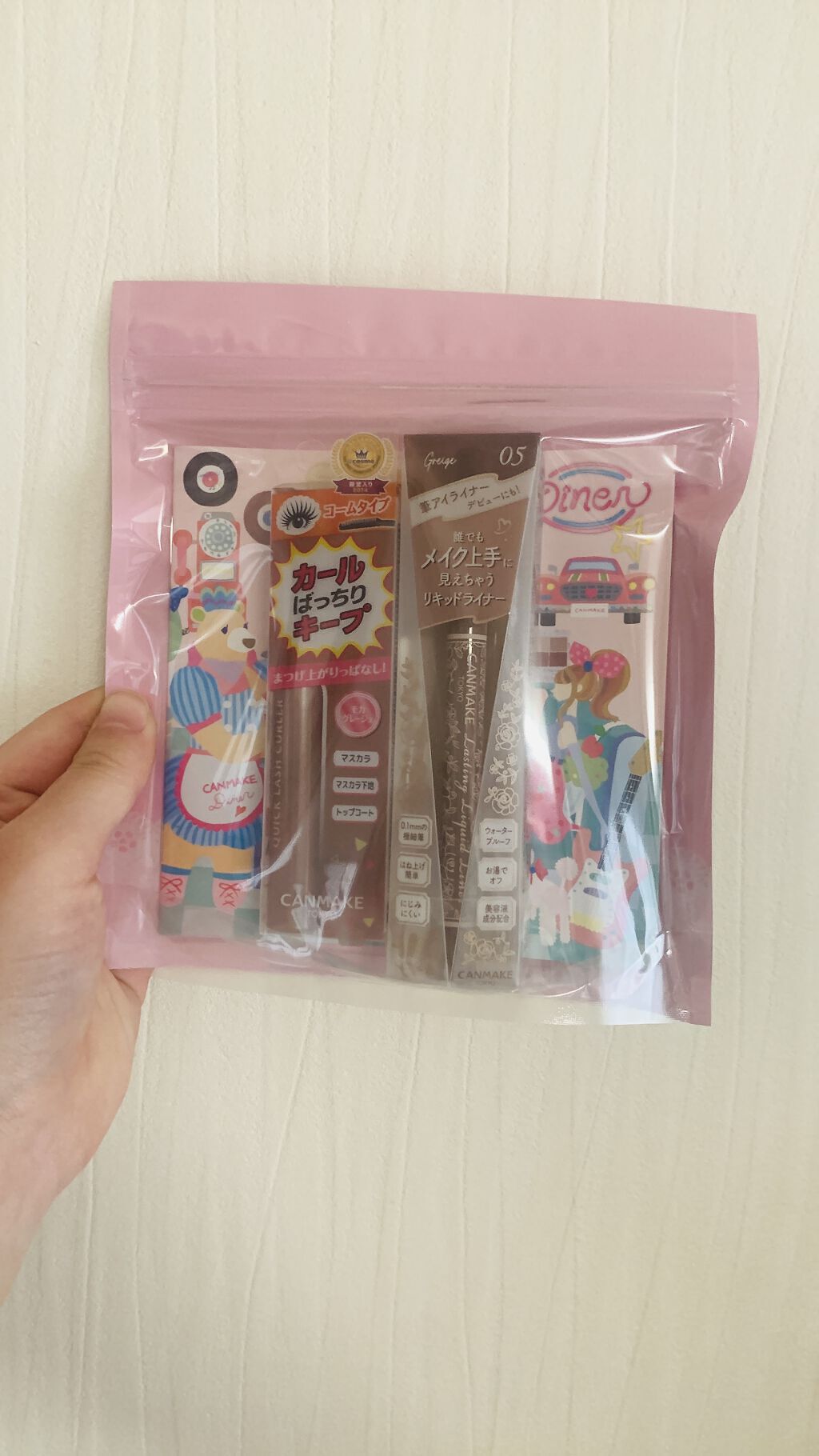 クイックラッシュカーラー/キャンメイク/マスカラ下地を使ったクチコミ（1枚目）