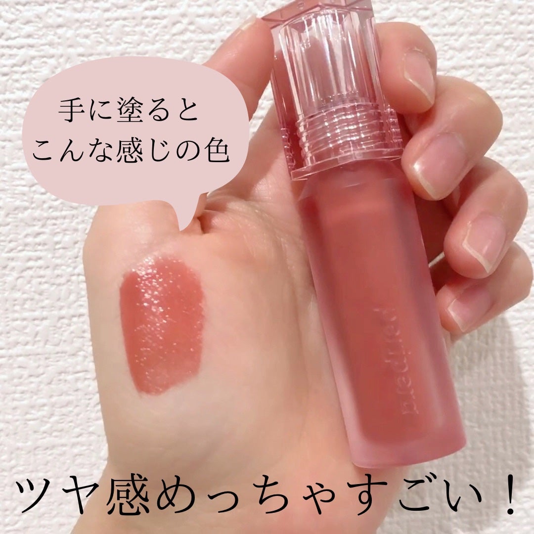ウォーター ベアー ティント/PERIPERA/リップティントを使ったクチコミ(2枚目)