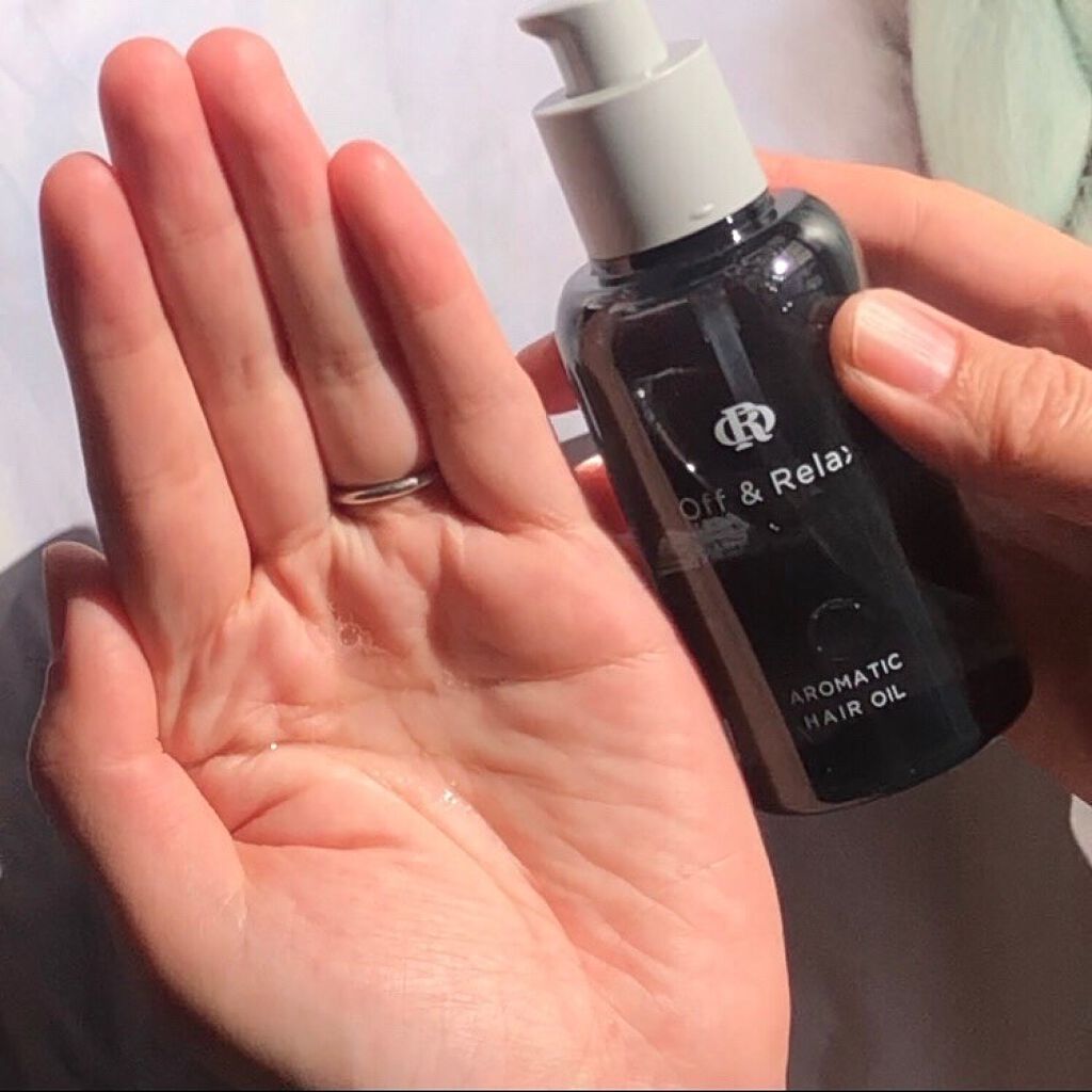 アロマティックヘアオイル カシス＆ミュゲの香り/Off&Relax/ヘアオイルを使ったクチコミ（3枚目）