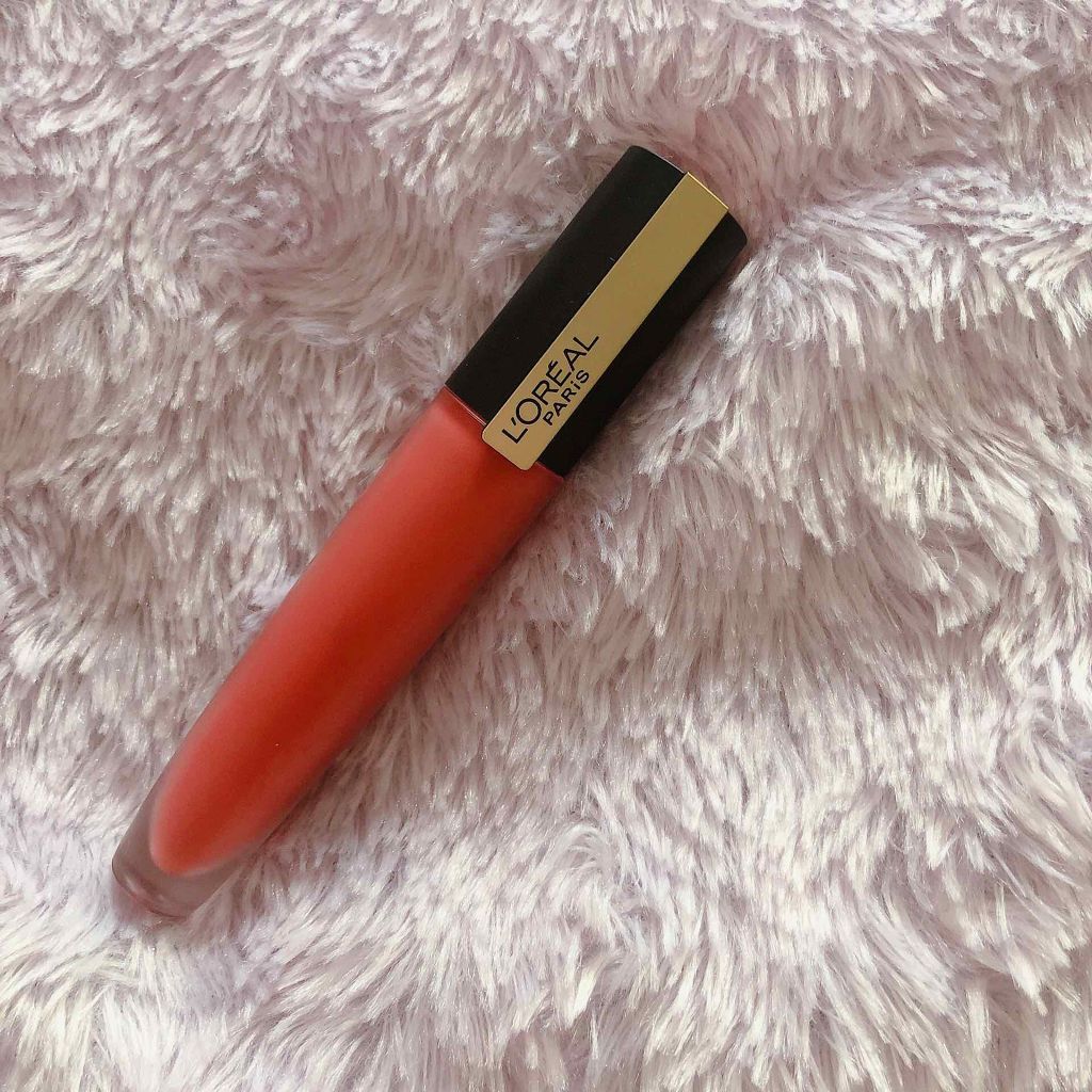 ルージュシグネチャー /ロレアル パリ/リップグロスを使ったクチコミ（1枚目）