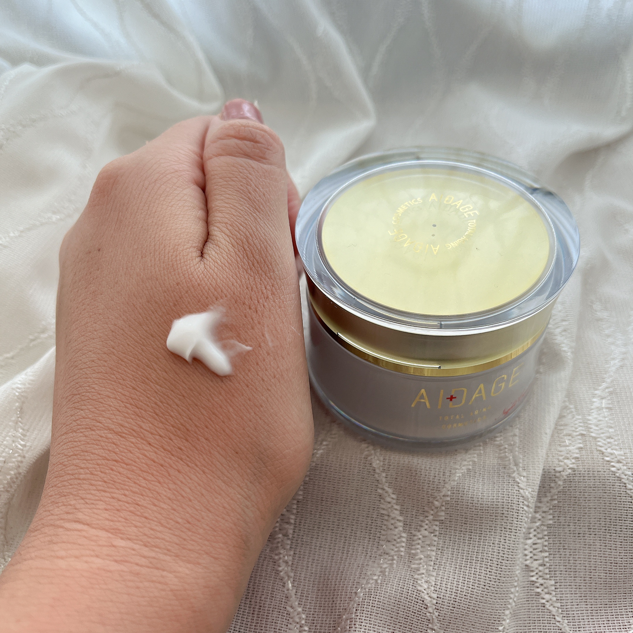 ナイトクリーム/AIDAGE/フェイスクリームを使ったクチコミ（3枚目）