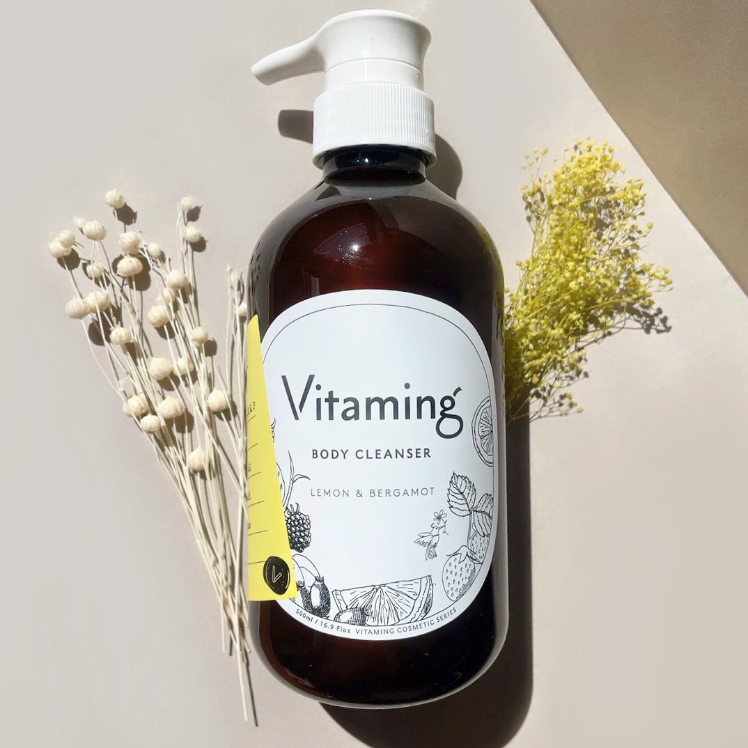 リフレッシングボディソープ(レモン＆ベルガモットの香り)/Vitaming/ボディソープを使ったクチコミ（1枚目）
