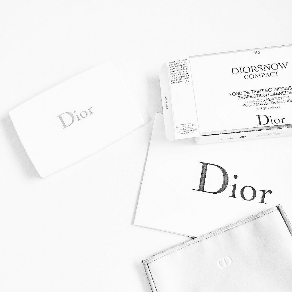 試してみた】スノー ルミナス パーフェクト ファンデーション/Diorの