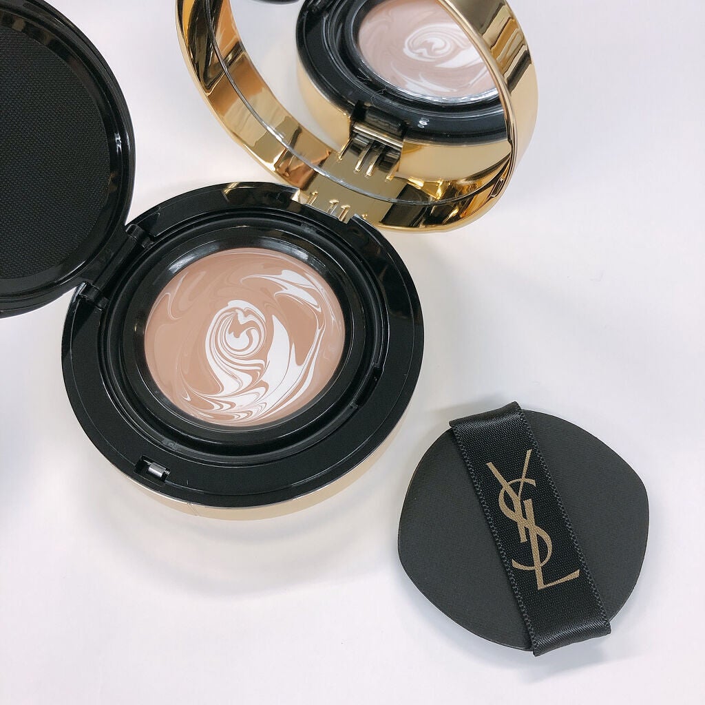 アンクル ド ポー マーブル エッセンス クリームパクト/YVES SAINT LAURENT BEAUTE/クッションファンデーションを使ったクチコミ(3枚目)