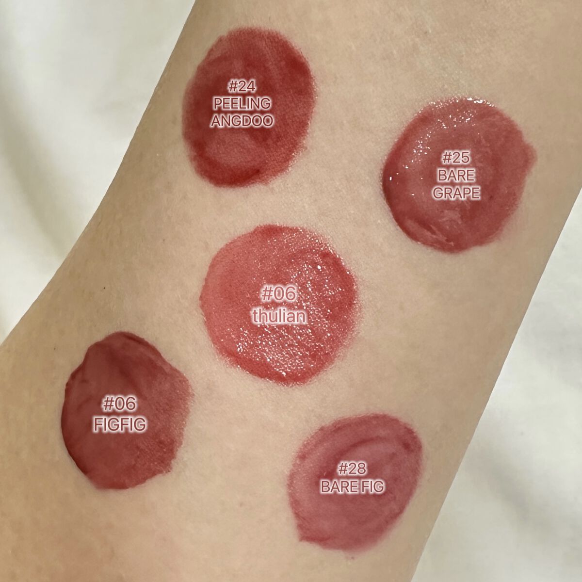 ジューシーラスティングティント/rom&nd/リップティントを使ったクチコミ（1枚目）