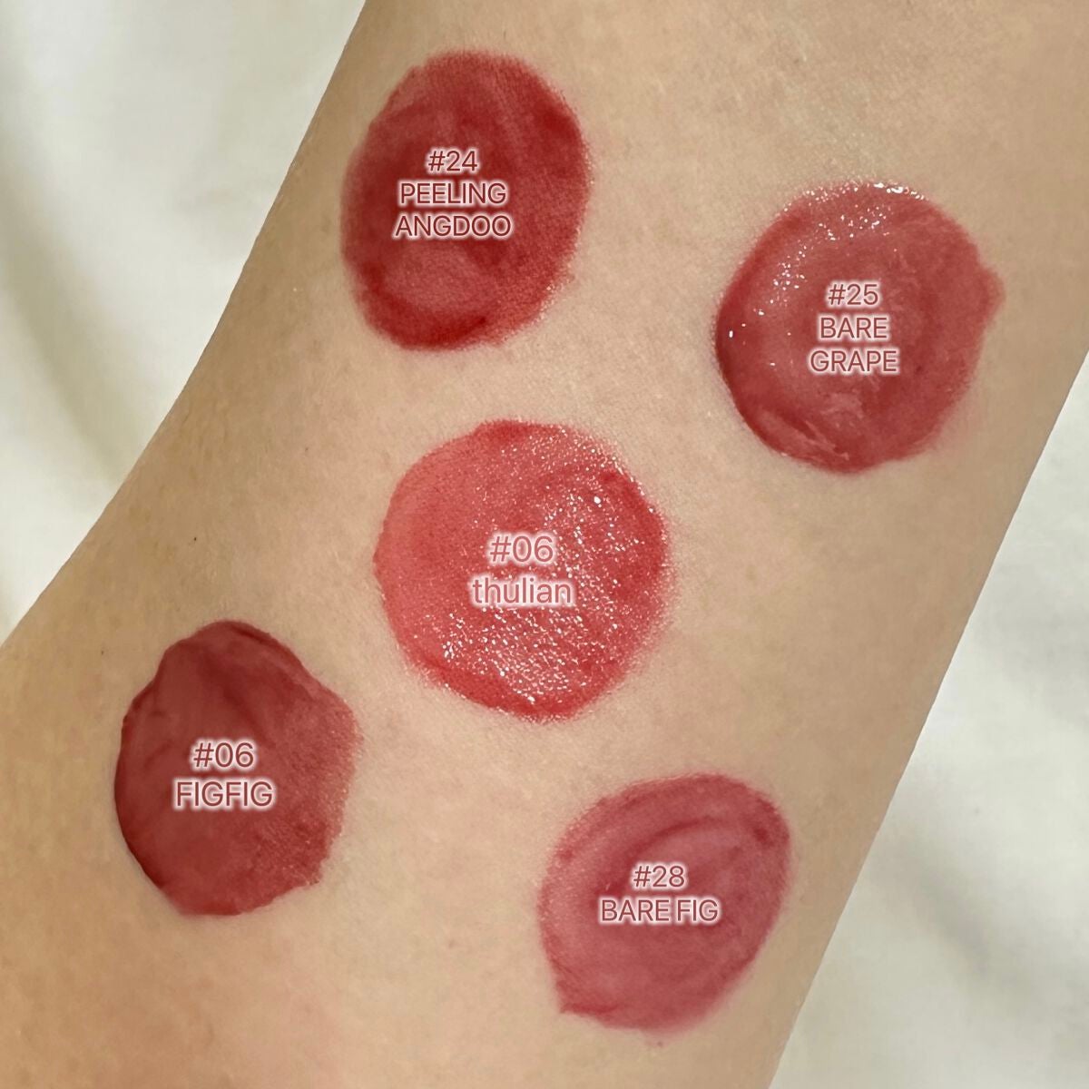 ジューシーラスティングティント/rom&nd/リップティントを使ったクチコミ(1枚目)