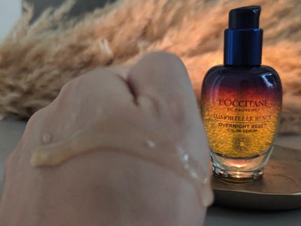 イモーテル オーバーナイトリセットセラム/L'OCCITANE/美容液を使ったクチコミ(3枚目)