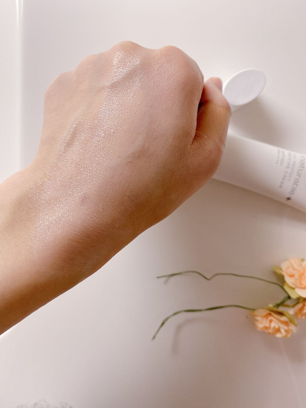 ナチュラブルプラス レシピクリーム UVプロテクト/ナチュラブルプラス/日焼け止めクリームを使ったクチコミ（3枚目）