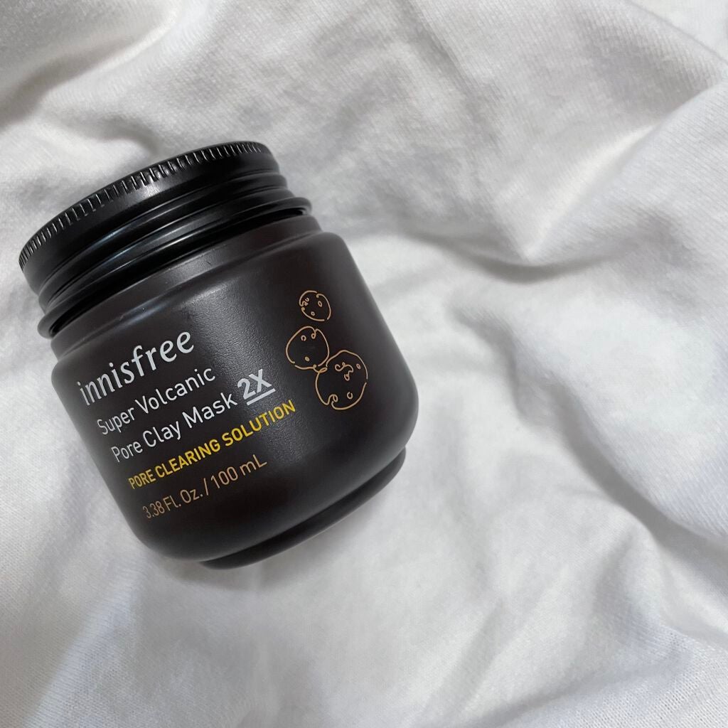 スーパーヴォルカニック ポア クレイマスク/innisfree/洗い流すパック・マスクを使ったクチコミ(1枚目)