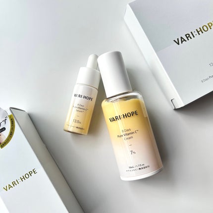 8デイズピュアビタミンCアンプル/VARI:HOPE/美容液を使ったクチコミ(5枚目)