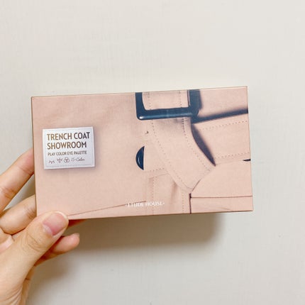 プレイカラーアイパレット トレンチコートショールーム/ETUDE/アイシャドウパレットを使ったクチコミ(4枚目)