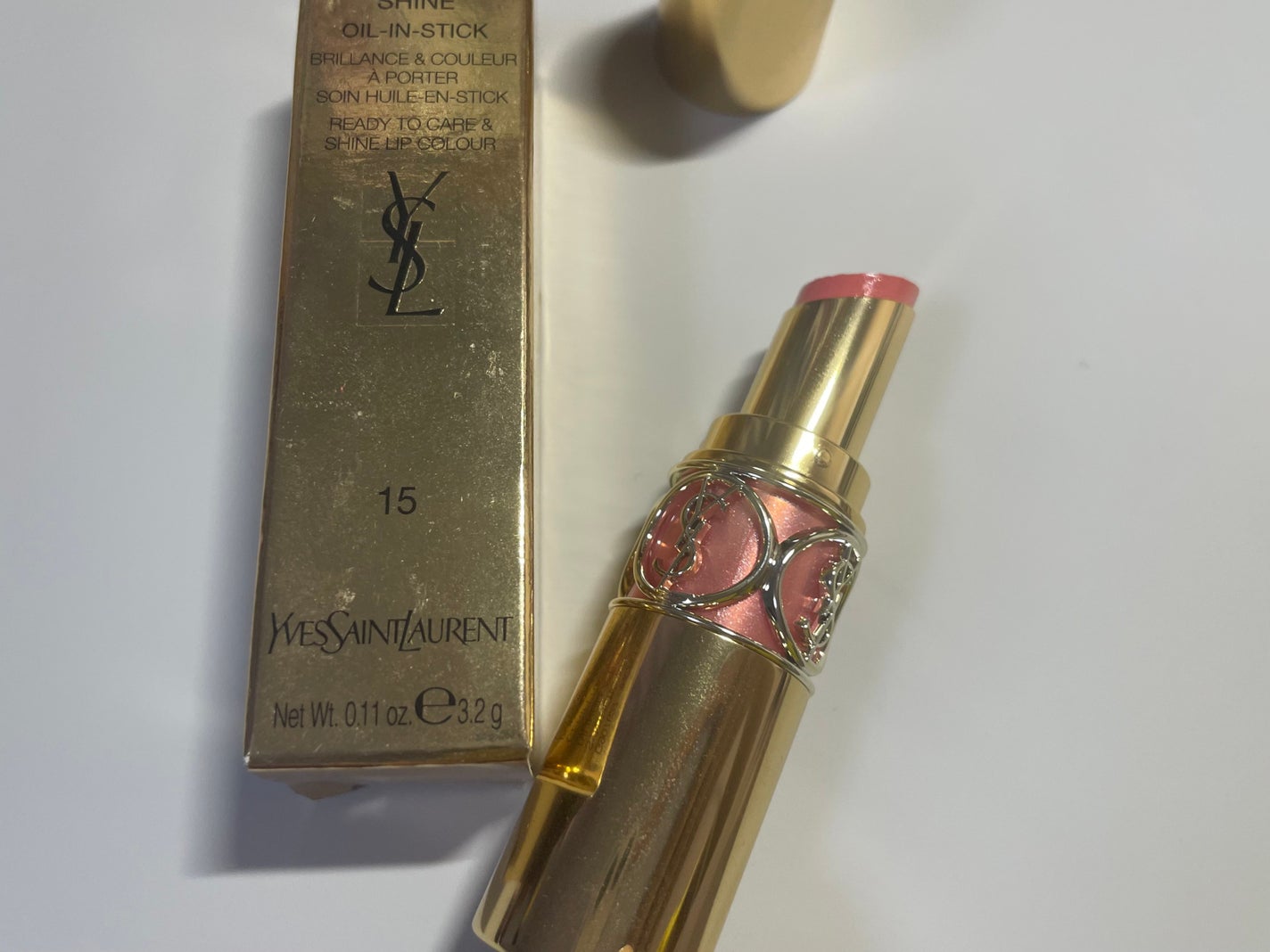 ルージュ ヴォリュプテ シャイン/YVES SAINT LAURENT BEAUTE/口紅を使ったクチコミ(1枚目)