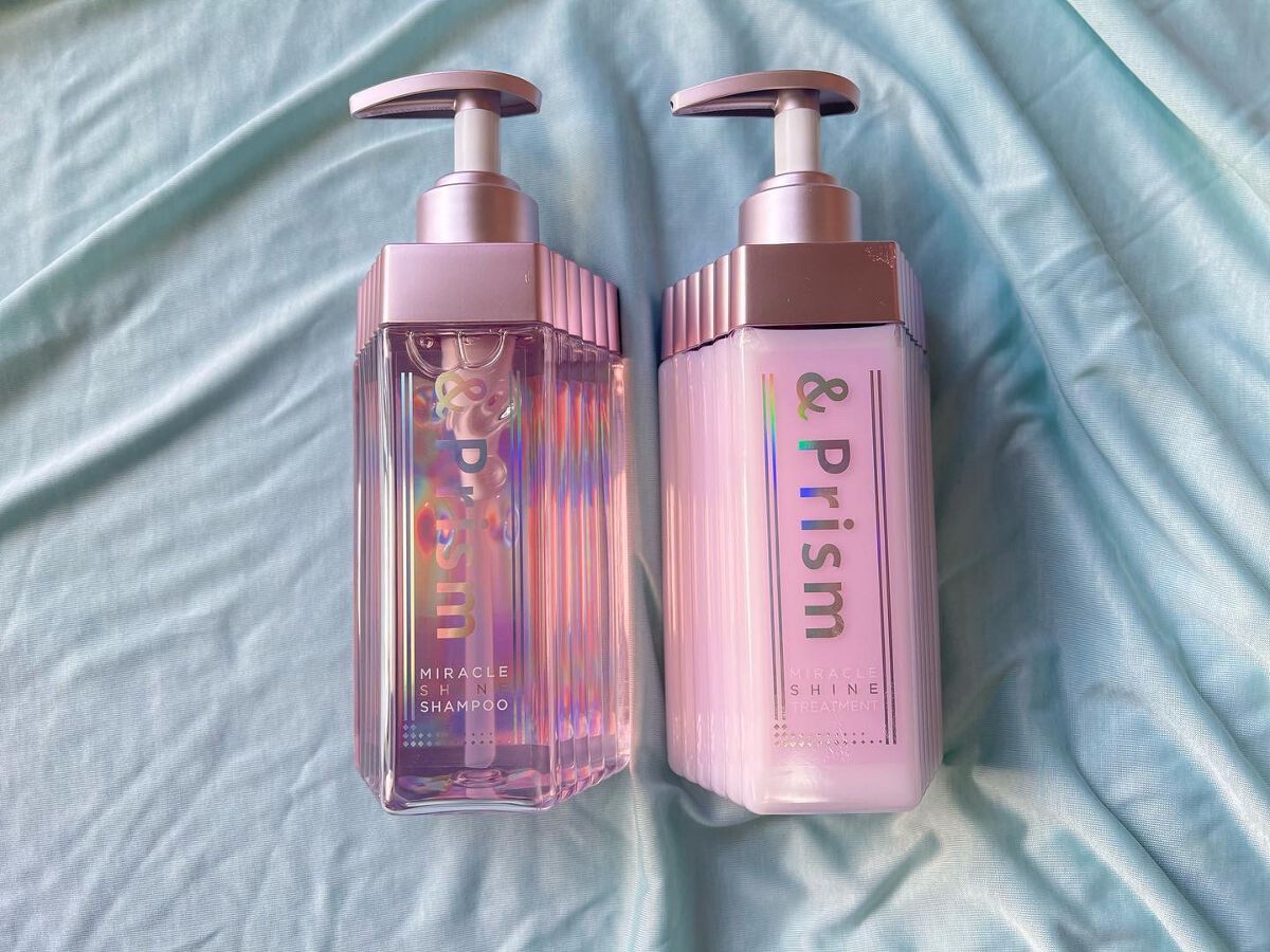 ミラクル シャイン シャンプー/ヘアトリートメント/&Prism/市販シャンプーを使ったクチコミ（1枚目）