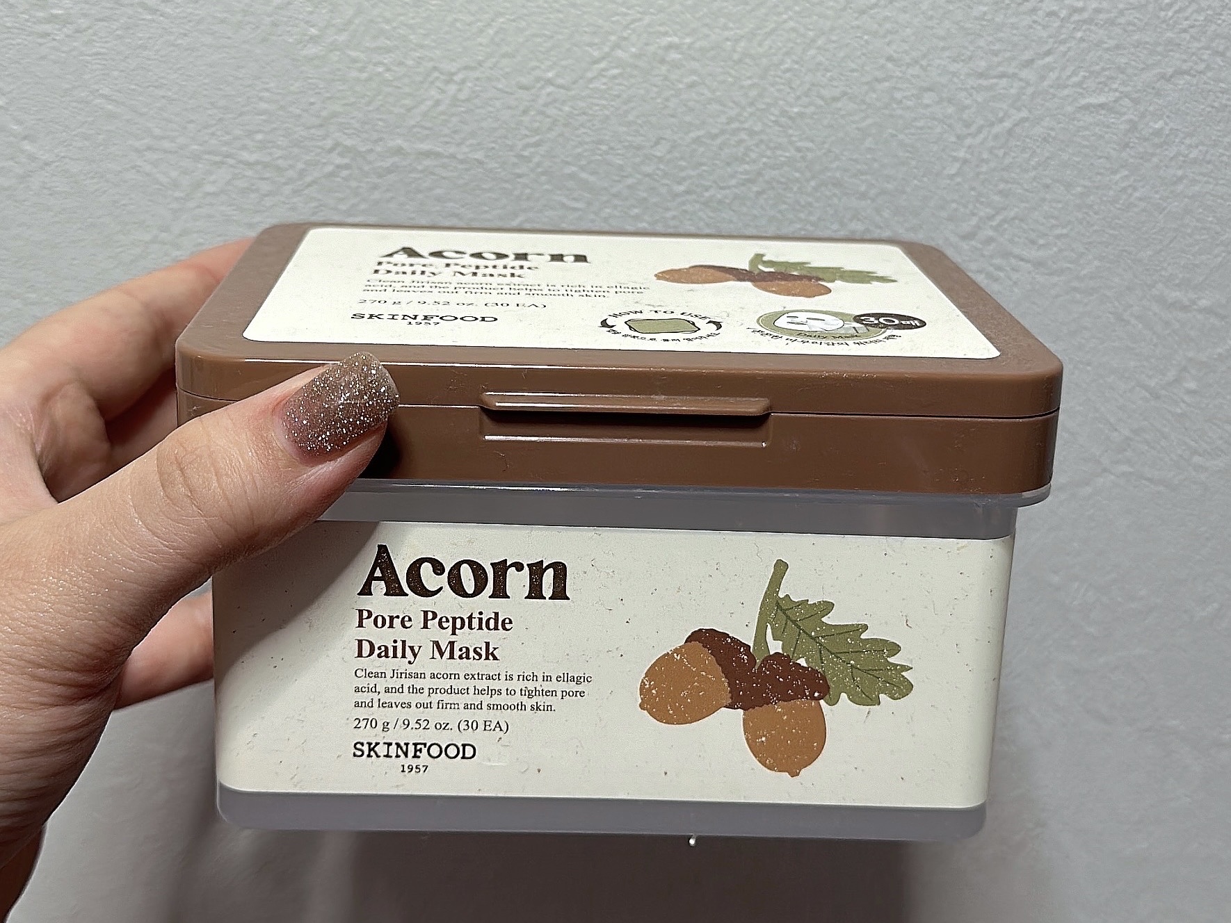 どんぐりポアペプチド デイリーマスク/SKINFOOD/シートマスク・パックを使ったクチコミ（1枚目）