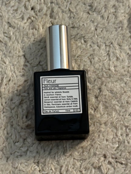オードパルファム #03 Fleur〔フルール〕/AUX PARADIS/香水(レディース)を使ったクチコミ(1枚目)