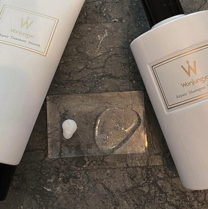 ウォンジョンヨ リペアシャンプー スムース/リペアトリートメント スムース/Wonjungyo/市販シャンプーを使ったクチコミ(2枚目)