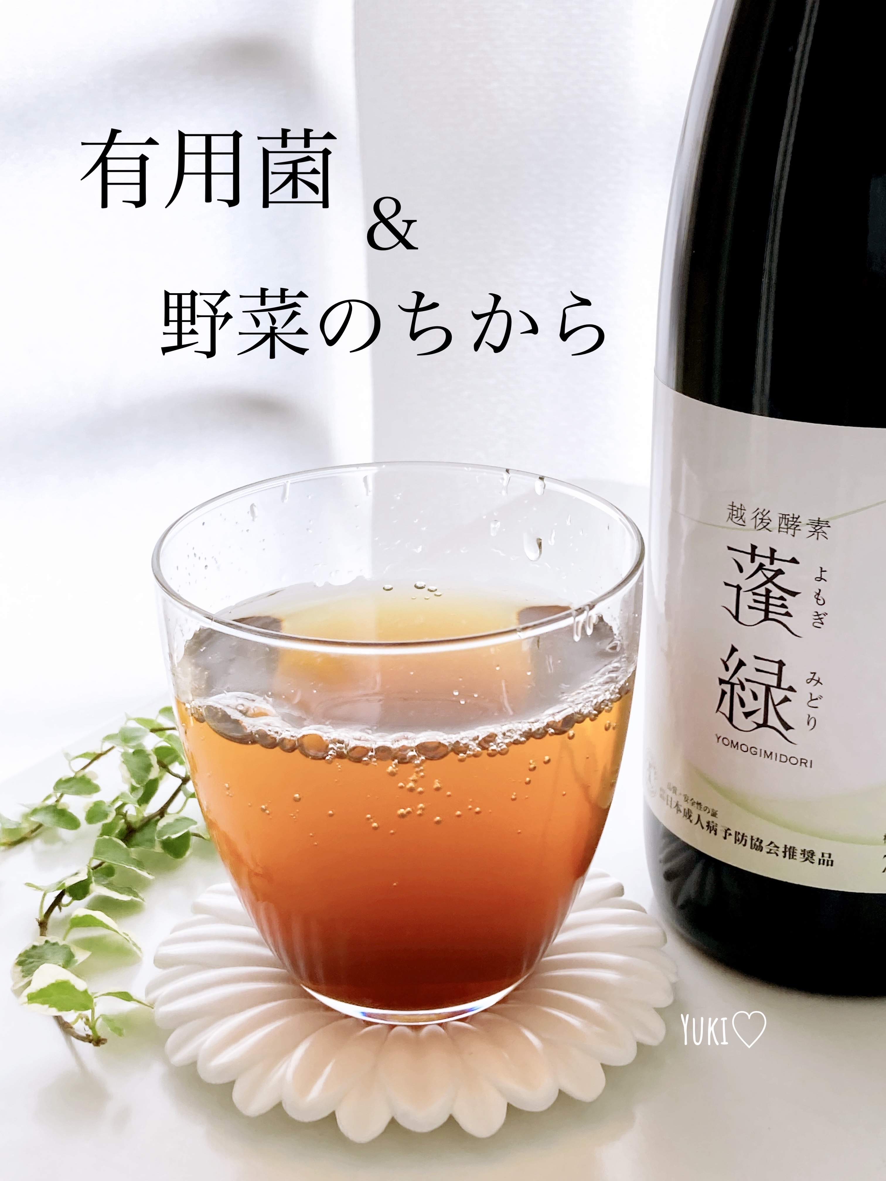 蓬緑/越後酵素/酵素ドリンクを使ったクチコミ（1枚目）