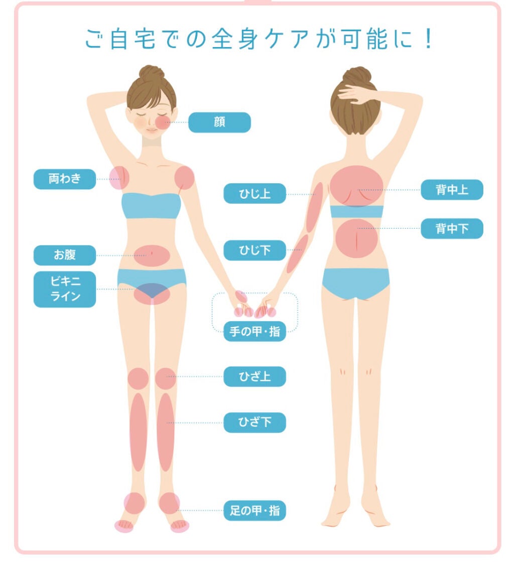 レイボーテRフラッシュ ハイパー/YA-MAN TOKYO JAPAN/家庭用脱毛器を使ったクチコミ(3枚目)