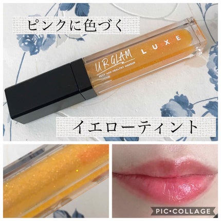 UR GLAM LUXE TINT LIP GLOSS/U R GLAM/リップグロスを使ったクチコミ(1枚目)