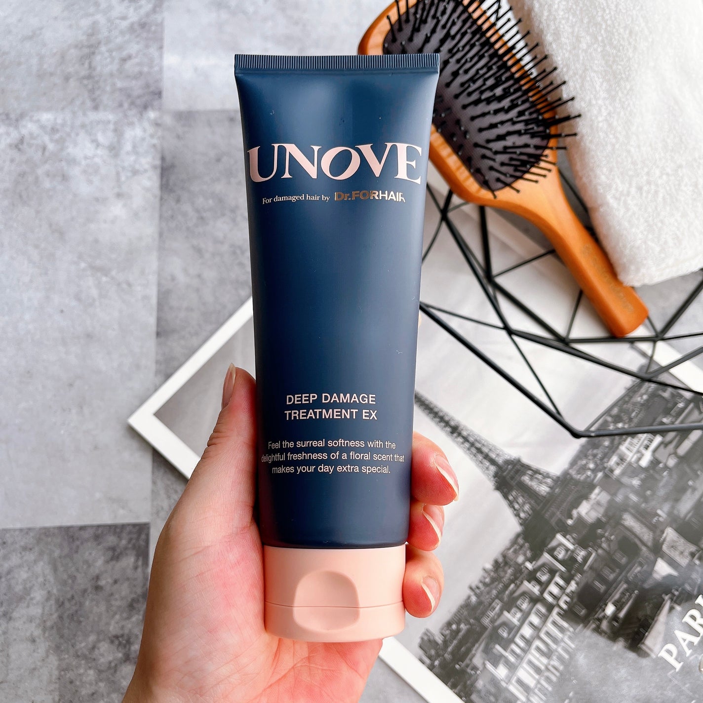 ディープダメージトリートメントEX/UNOVE/洗い流すヘアトリートメントを使ったクチコミ(2枚目)