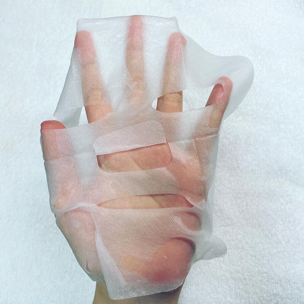 デイリーケアマスク ヒアルロン酸＆グレープフルーツ/RISM/シートマスク・パックを使ったクチコミ（3枚目）