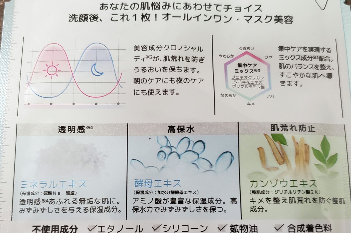 ディープケアマスク アクア/RISM/シートマスク・パックを使ったクチコミ(2枚目)