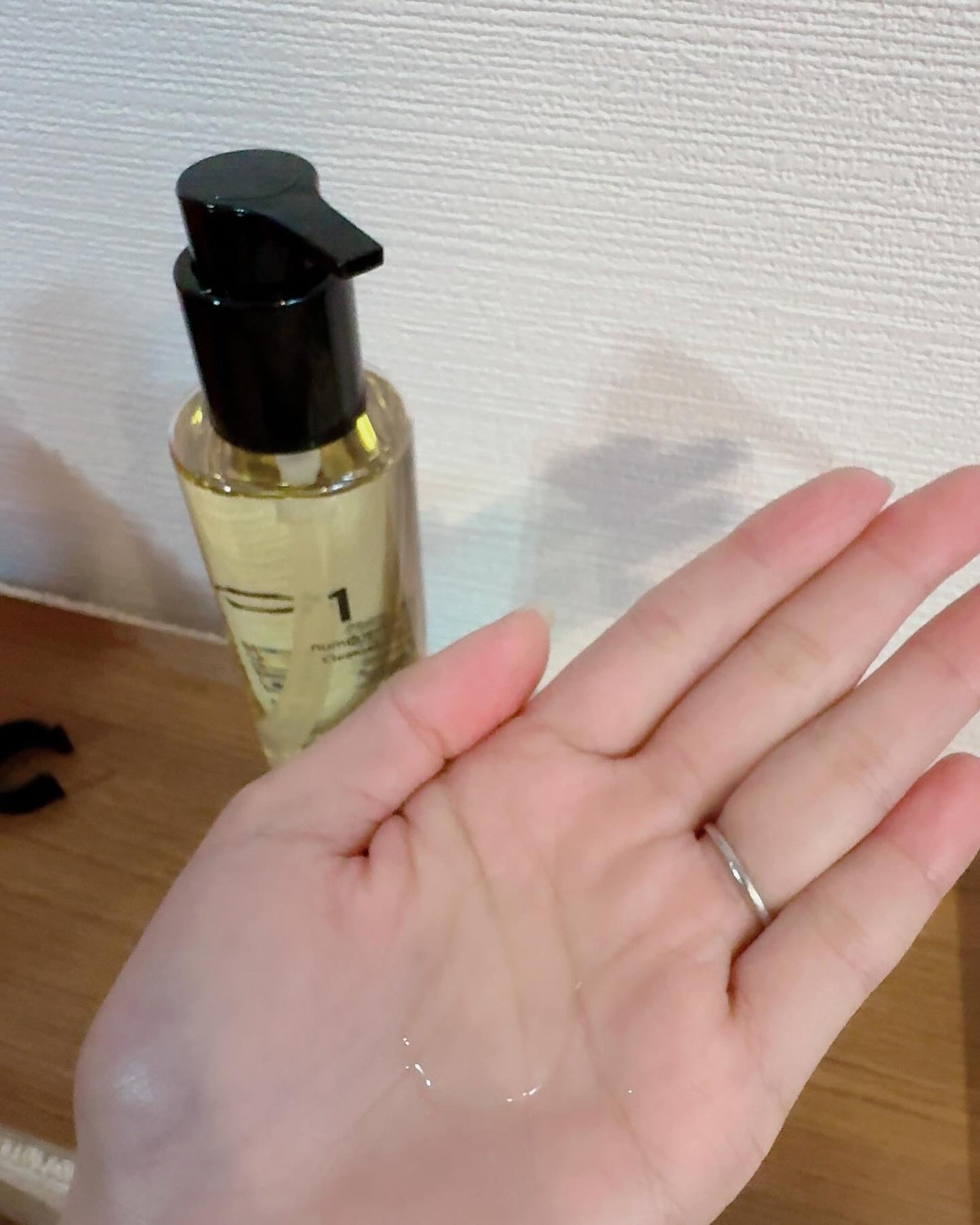 1番 さっぱりすっきりクレンジングオイル/numbuzin/オイルクレンジングを使ったクチコミ(4枚目)