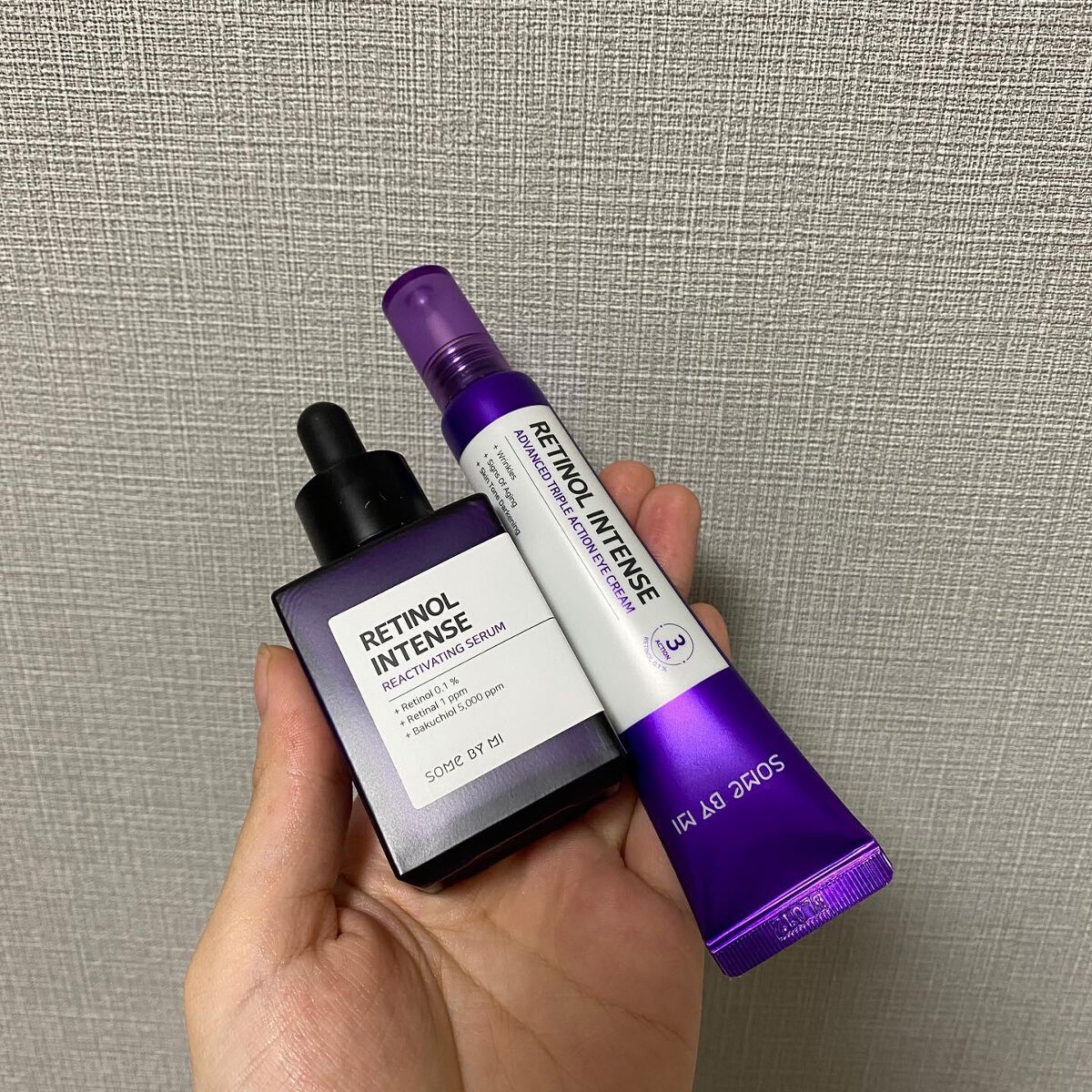 レチノールインテンシブ アドバンスドトリプルアクションアイクリーム/SOME BY MI/アイケア・アイクリームを使ったクチコミ（1枚目）