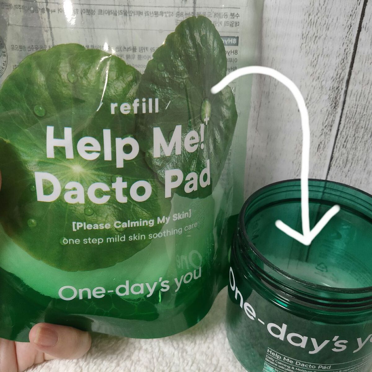 ヘルプミー! ダクトパッド/One-day's you/トナーパッドを使ったクチコミ(2枚目)