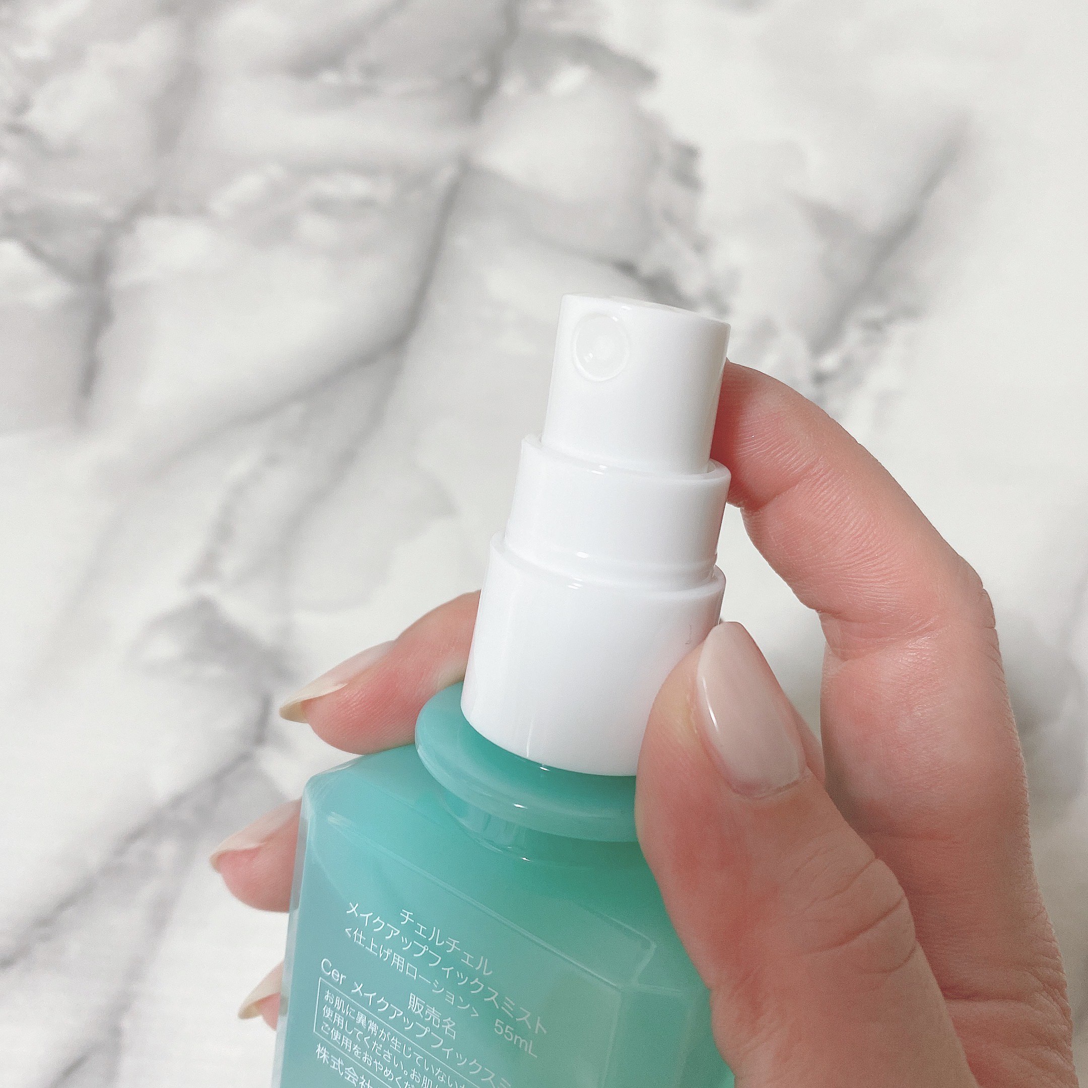 メイクアップフィックスミスト/cerXcer/フィックスミストを使ったクチコミ（2枚目）